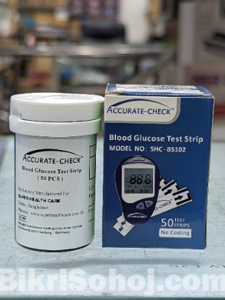 Accurate Check Test strips 50 pcs strip